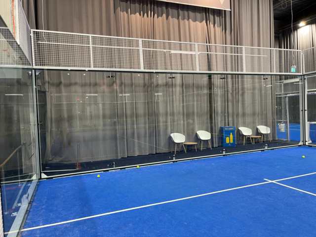 963633-13 Complete padel courts (5 pcs) for disassembly - Jubo Padel