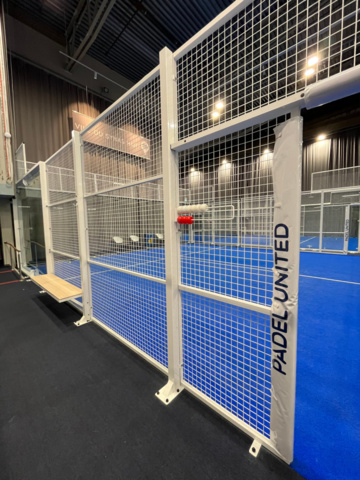 963633-16 Complete padel courts (5 pcs) for disassembly - Jubo Padel