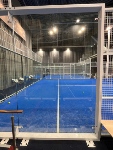 963633-19 Complete padel courts (5 pcs) for disassembly - Jubo Padel