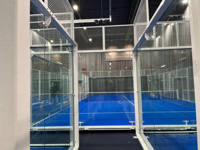 963633-22 Complete padel courts (5 pcs) for disassembly - Jubo Padel