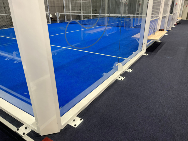 963633-32 Complete padel courts (5 pcs) for disassembly - Jubo Padel