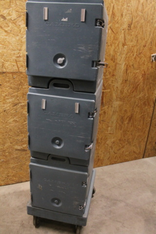 1119841-3 3 thermal transport boxes CAMBRO