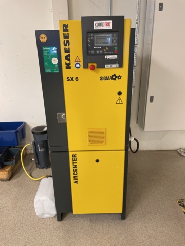 998962-3 Screw compressor Kaeser Aircenter SX6. 2018
