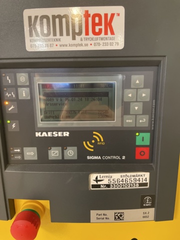 998962-14 Screw compressor Kaeser Aircenter SX6. 2018