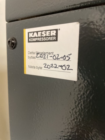 998962-20 Screw compressor Kaeser Aircenter SX6. 2018