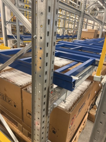 1116836-5 Pallet rack for disassembly 26 sec