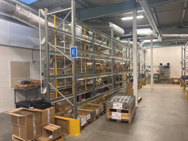 1116836-12 Pallet rack for disassembly 26 sec