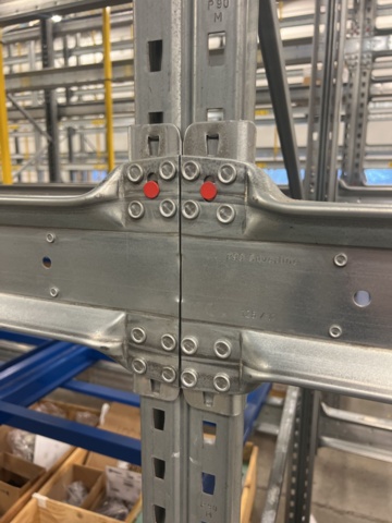 1116836-14 Pallet rack for disassembly 26 sec