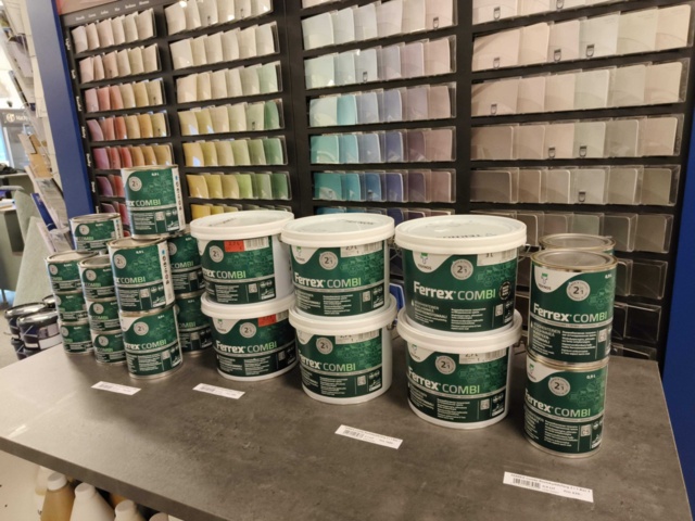 1000148-2 Rust protection paint Teknos Ferrex Combi - 28 pails