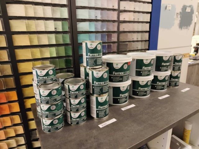 1000148-3 Rust protection paint Teknos Ferrex Combi - 28 pails