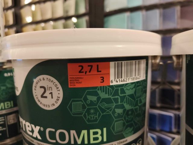 1000148-12 Rust protection paint Teknos Ferrex Combi - 28 pails