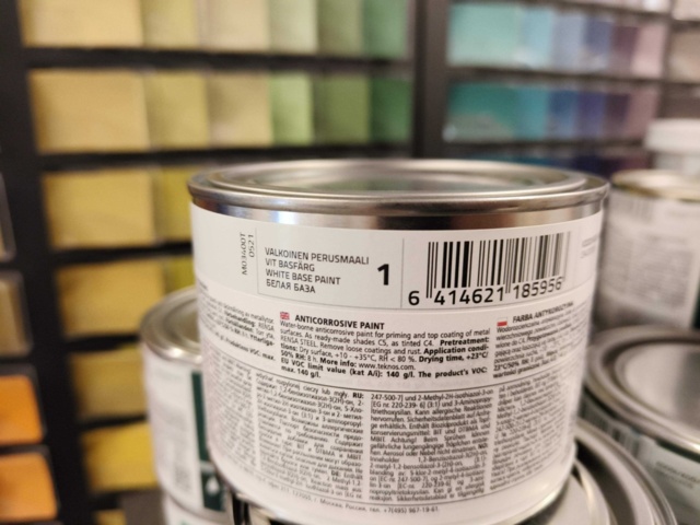 1000148-29 Rust protection paint Teknos Ferrex Combi - 28 pails