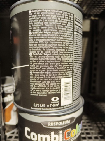 1000152-8 Rust protection paint Rust-oleum CombiColor - 30 cans