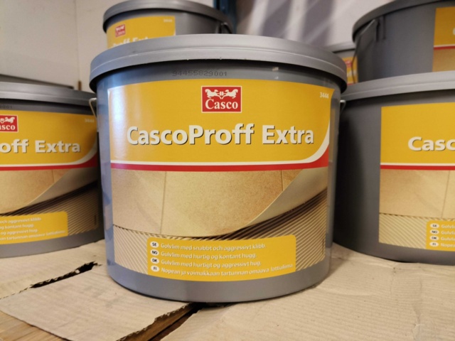 1000158-4 Floor glue CascoProff Extra - 12 pails