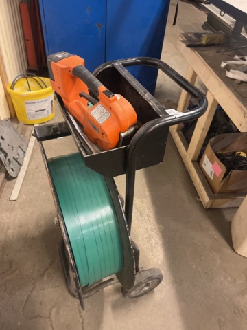 1117353-2 Strapping machine with trolley - Siat Maills