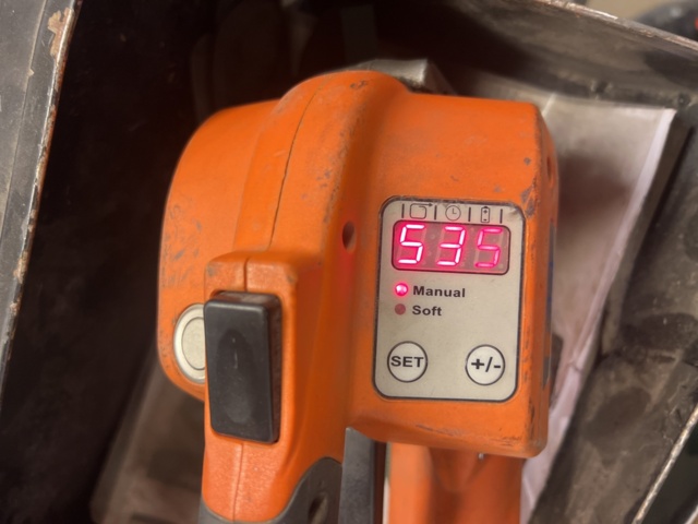 1117353-5 Strapping machine with trolley - Siat Maills