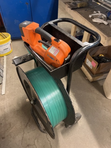 1117353-6 Strapping machine with trolley - Siat Maills