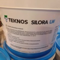 1000208-4 Lot of Teknos SILORA LW wet room putty - 450 Liter