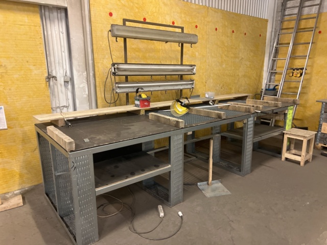 1117362-3 Monteringsbänkar 4st - Hemmasnickrade