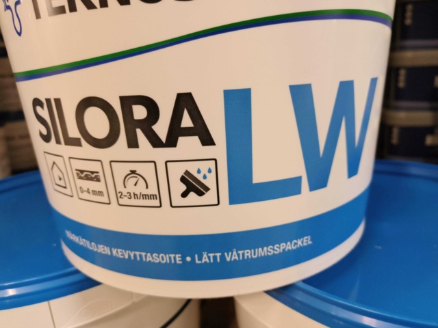 1000407-3 Light Wet room putty Teknos SILORA LW - 30 Liter