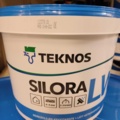 1000407-4 Light Wet room putty Teknos SILORA LW - 30 Liter