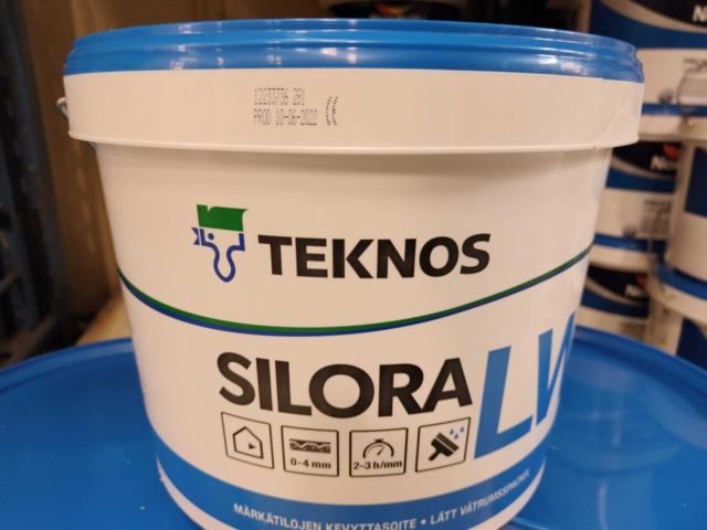 1000407-4 Light Wet room putty Teknos SILORA LW - 30 Liter