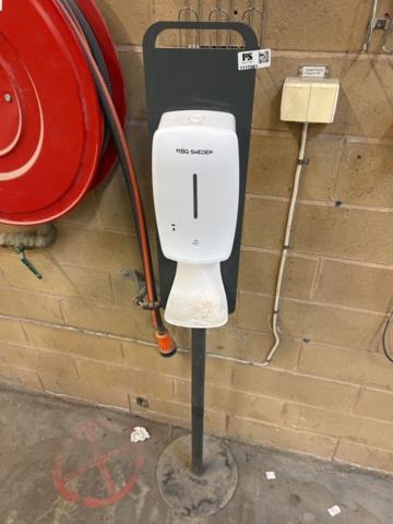 1117381-2 First Aid Kit & Hand Sanitizer Dispenser