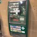 1117381-1 First Aid Kit & Hand Sanitizer Dispenser
