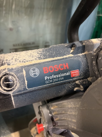 1117390-3 Cut & miter saw with table - Bosch GCM 350-254