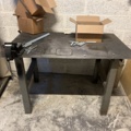 1117411-1 Welding stand with extraction arm & screwdriver