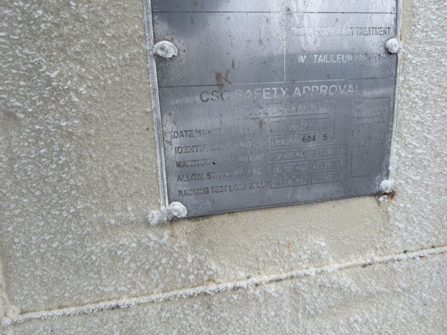 1116876-4 Container 40 feet with electrical center