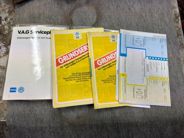 1132503-9 Volkswagen Transporter Chassis Cab 2600 2.1 - 1989