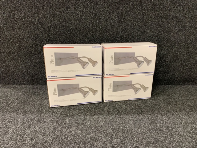 1132561-2 4 wall lights Malmbergs LED Pluto