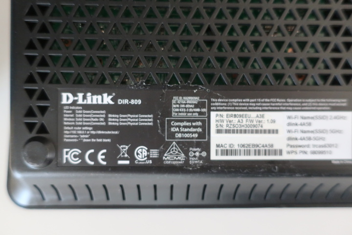 1030056-5 3 routers, TP-Link, Asus, D-link