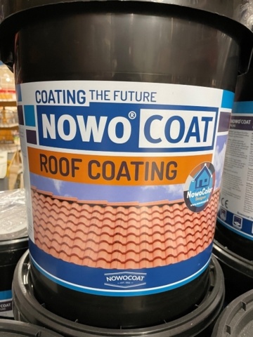 1109834-1 Roof coating paint 40 Liter - NoWo Coat Roof Coating NEW INFO