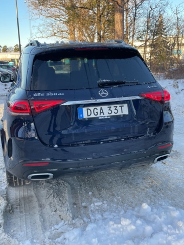 1132923-4 Mercedes-Benz GLE 350 de 4MATIC 9G-Tronic, 320hp, 2021