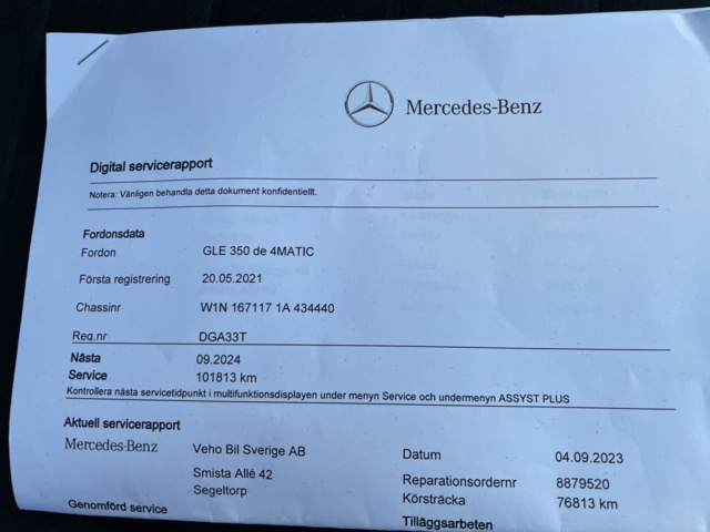 1132923-43 Mercedes-Benz GLE 350 de 4MATIC 9G-Tronic, 320hp, 2021
