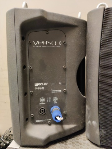 1132782-2 3 speakers Ecler Verso 8 & Phonic SE-207