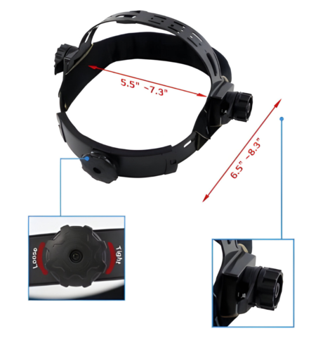 1133208-3 Automatic Welding Helmet Black