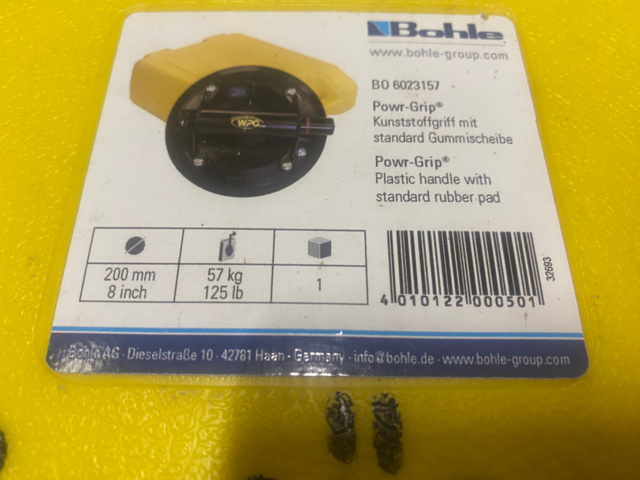 1133840-8 4 Suction cups for glass lifting