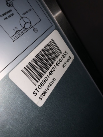 1065342-10 Double Refrigerator on Wheels - GGM Gastro KS1400