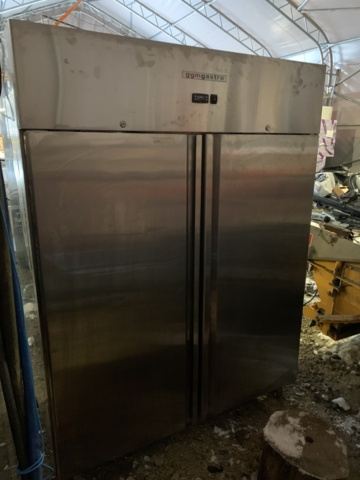 1065342-1 Double Refrigerator on Wheels - GGM Gastro KS1400