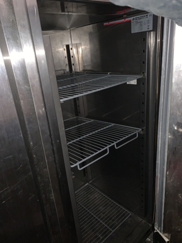 1065342-3 Double Refrigerator on Wheels - GGM Gastro KS1400