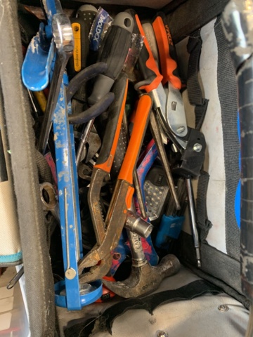 1035469-7 Pallet with mixed tools