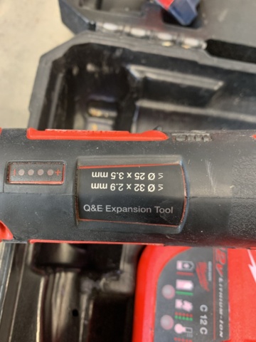 1035461-3 Milwaukee pipe expander