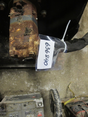 636840-6 Ditchwitch ditch plow with Schaffer attachment