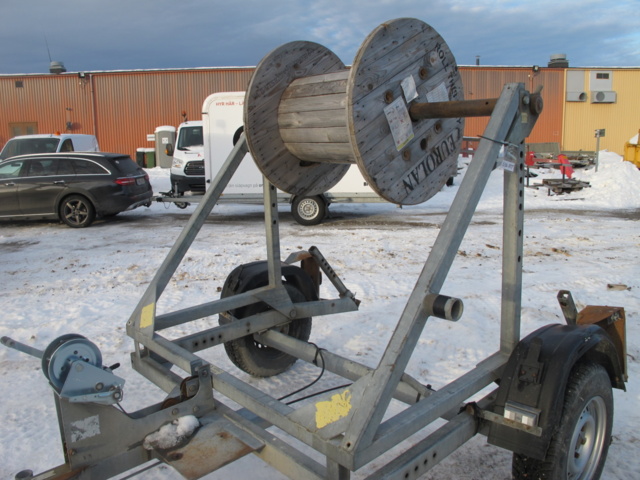 636897-4 Sahlin cable drum trolley