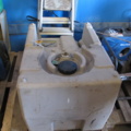 636929-3 Plastic tank, 2 ALU ladders