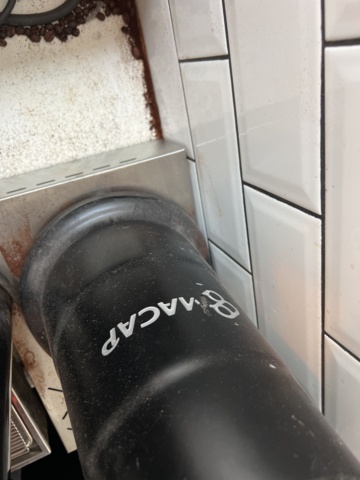 1117454-4 Coffee grinder with sump drawer - Macap MXD XTREME