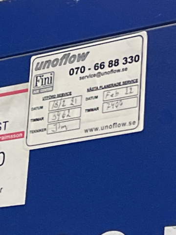 1052969-7 Compressor Ceccato Aria Compressa CSM 20 DX maxi